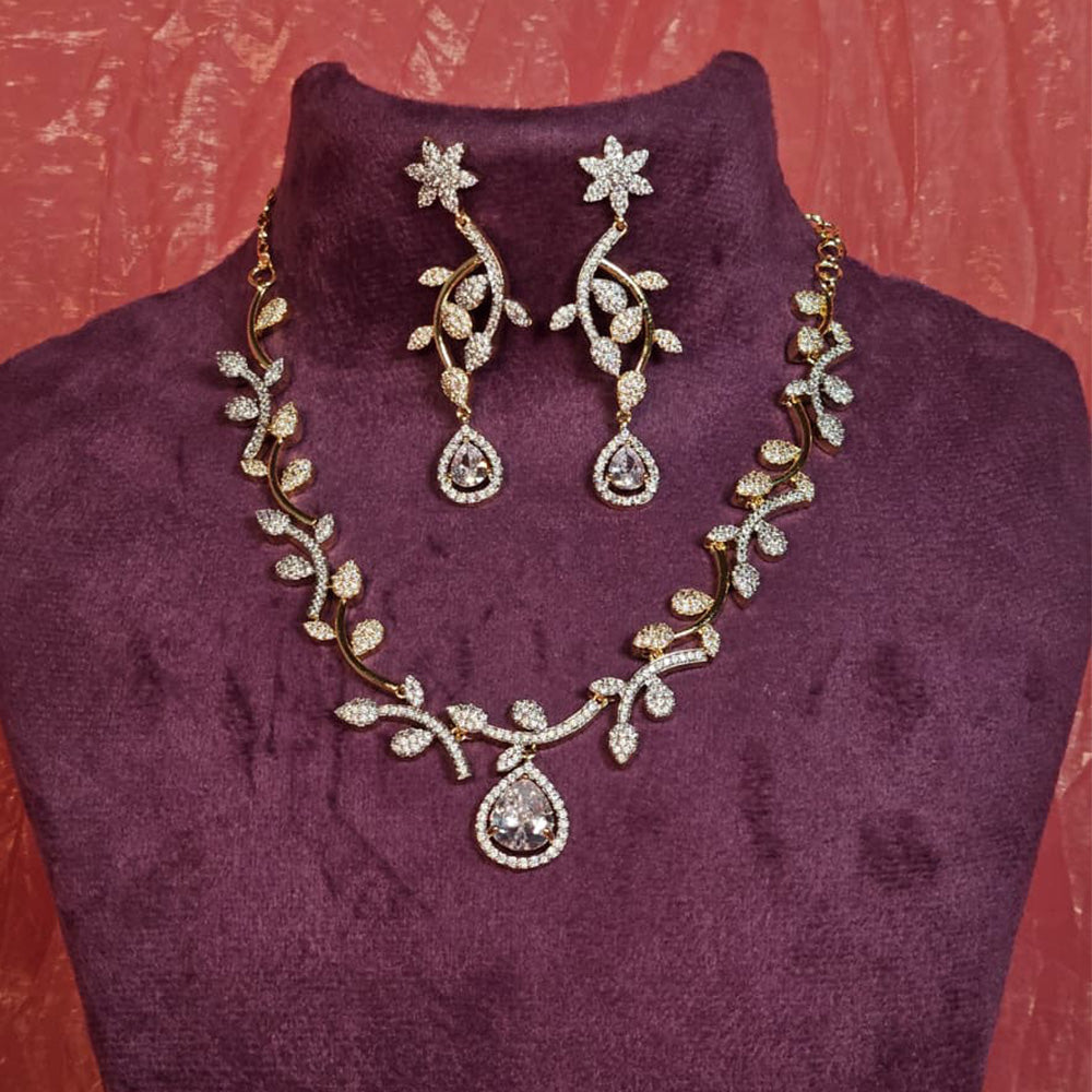 Matching Necklace and Earrings Set