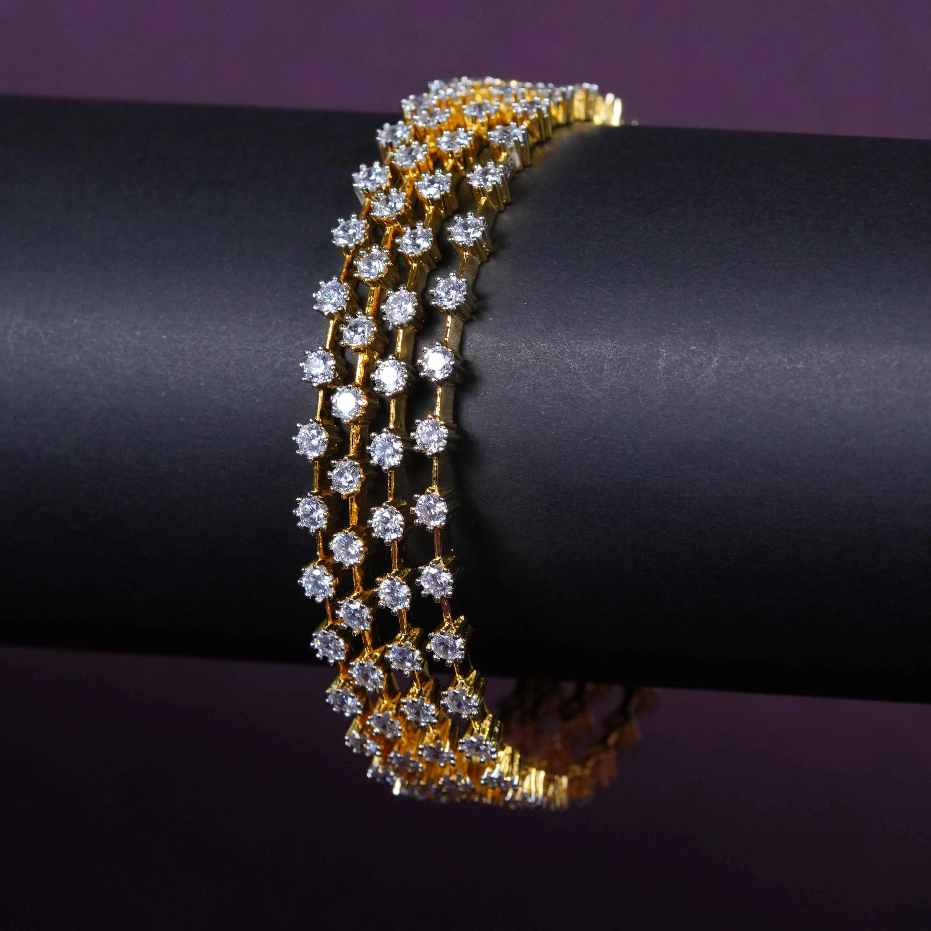 Classic American Diamond Tennis Bangles