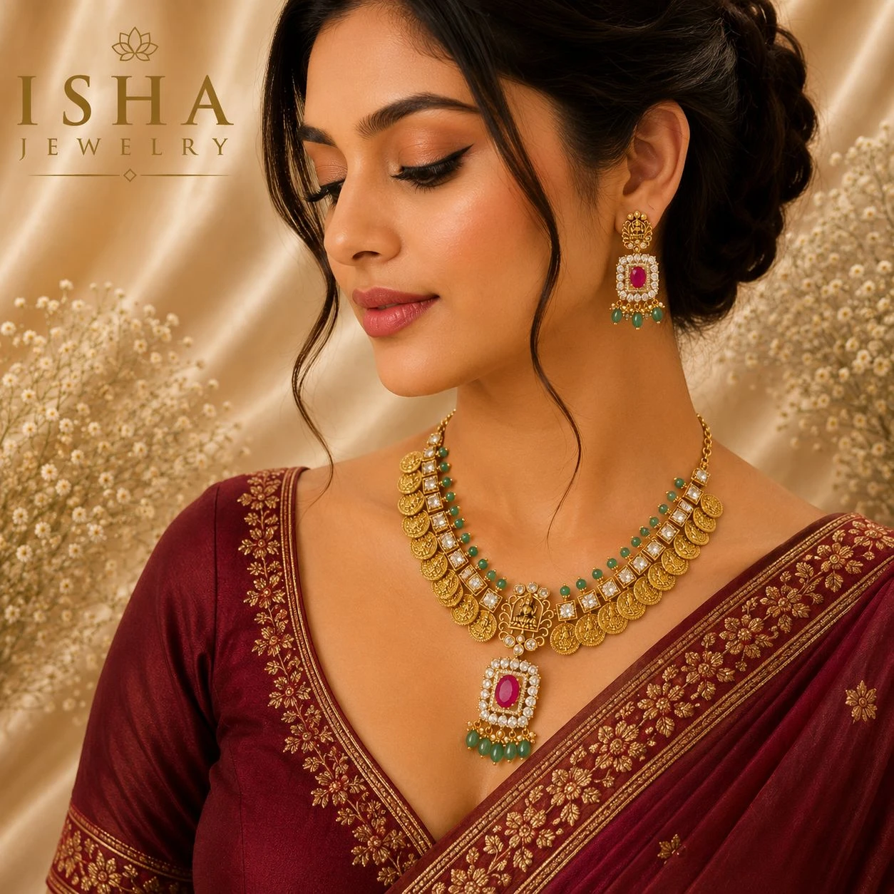 Premium Quality Ruby Necklace